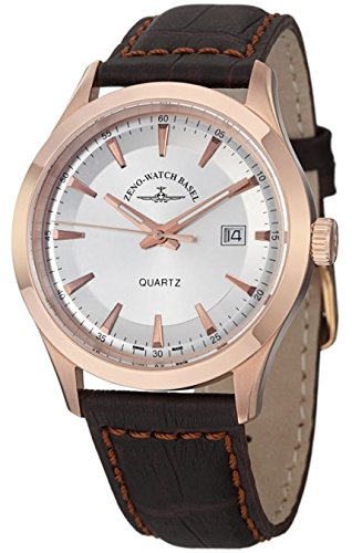 Zeno Watch Gentleman Quartz rose gold plated 6662 515Q Pgr f3
