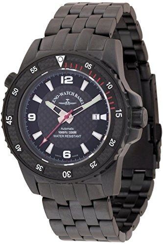 Zeno Watch Professional Diver Automatic blacky red 6478 bk s1 7M