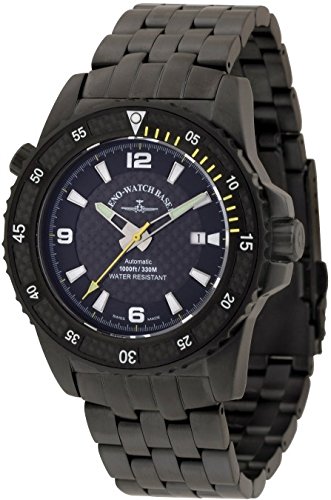 Zeno Watch Professional Diver Automatic blacky yellow 6478 bk s1 9M