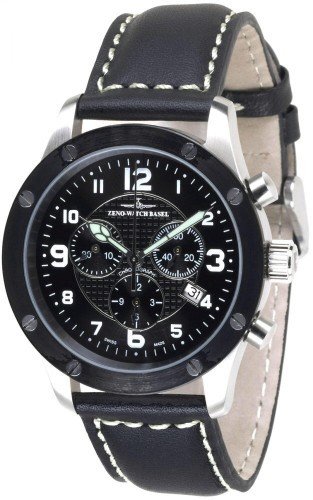Zeno Watch Screws 5030 Chronograph 9530Q SBK h1