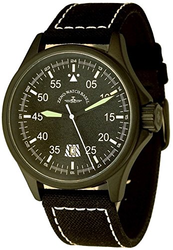 Zeno Watch Speed Navigator Q black 6750Q a1