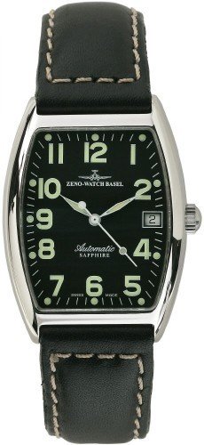 Zeno Watch Tonneau Sapphire Small Automatic 2934 a1