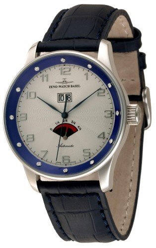 Zeno Watch X Large Retro Big Date Power Reserve 12 crystal P590 Dia g2 4