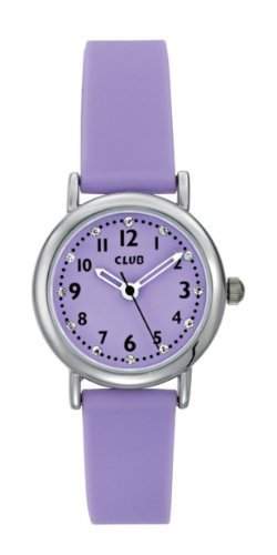 Club Maedchen - Armbanduhr Analog Quarz Silikon Violett A56525-1S10A