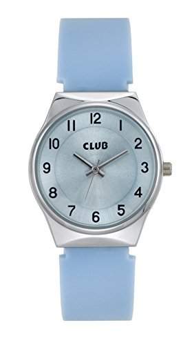 Club Maedchen - Armbanduhr Analog Quarz Silikon Blau A65176S8A
