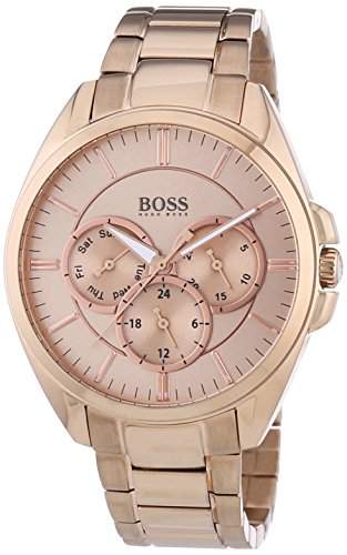 Hugo Boss Damen-Armbanduhr Chronograph Quarz Edelstahl 1502360