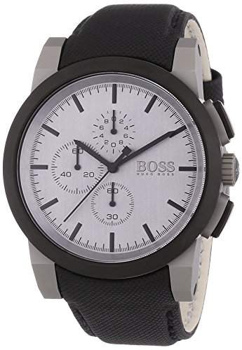 Hugo Boss Herren-Armbanduhr XL Chronograph Quarz Plastik 1512978