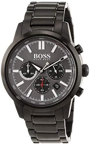 Hugo Boss Herren-Armbanduhr Chronograph Quarz Edelstahl beschichtet 1513190