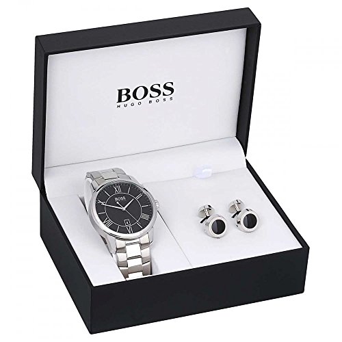 Hugo Boss Watches Hugo Boss Mens Watch Cufflink Gift Set