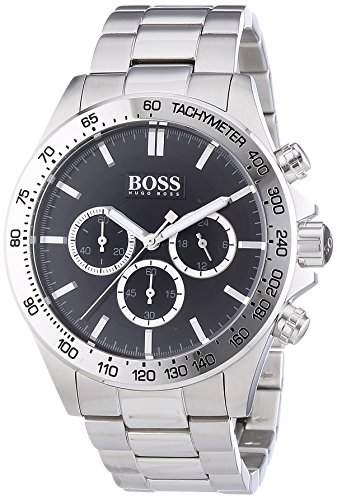 Hugo Boss Herren-Armbanduhr Chronograph Quarz Edelstahl 1512965