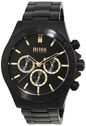 Hugo Boss Herren-Armbanduhr Chronograph Quarz Edelstahl 1513278