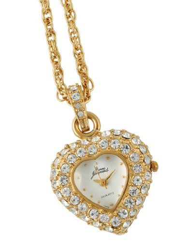 Pierre Jacquard Damen Anhaenger Glaskristall Herzform pj8880 Necklaces Halskette Medaillon Mutter s Day Armbanduhr