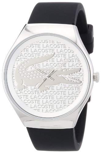 Lacoste Damen-Armbanduhr Analog Quarz Silikon 2000786
