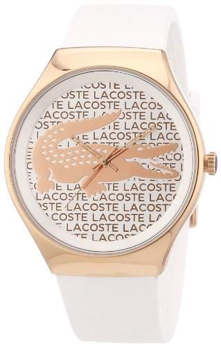 Lacoste Damen-Armbanduhr Analog Quarz Silikon 2000809