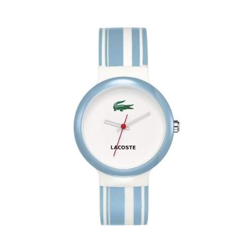 Lacoste 2010541 Mens Goa Blue and White Resin Watch