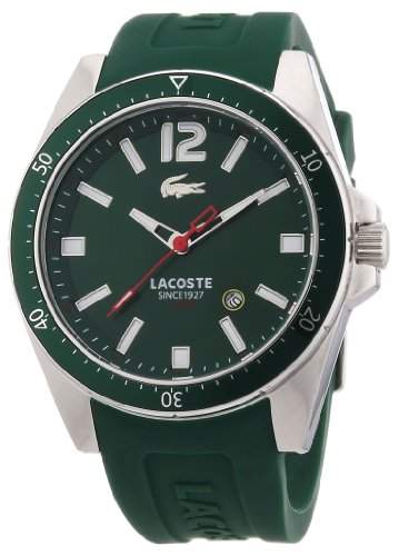 Lacoste Herren-Armbanduhr XL Analog Quarz Silikon 2010663