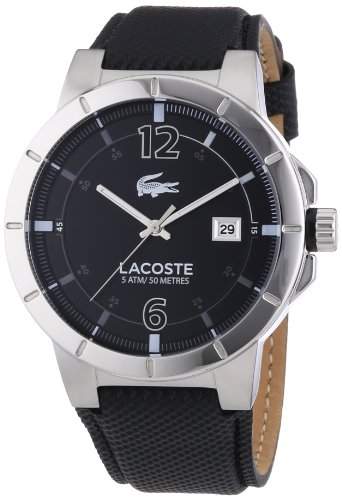 Lacoste Herren-Armbanduhr XL Darwin Analog Quarz Leder 2010727