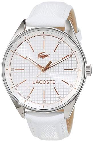 Lacoste Damen-Armbanduhr Analog Quarz Leder 2000900