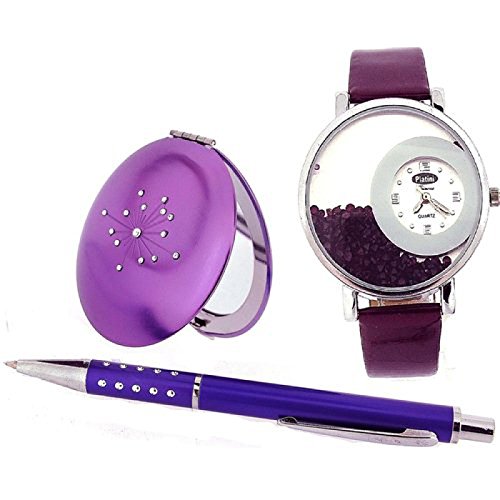 Platini Princess mit Violettschattierungen Stift Kompaktspiegel