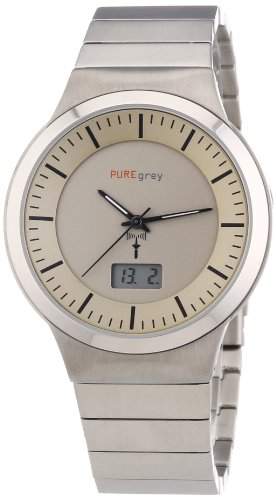 Pure grey Titan Herren - Funkuhr 17119092