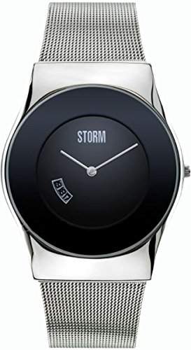Storm Herren-Armbanduhr Analog Metall Silber 47155B