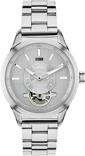 STORM Herren-Armbanduhr Analog edelstahl Silber 47176S