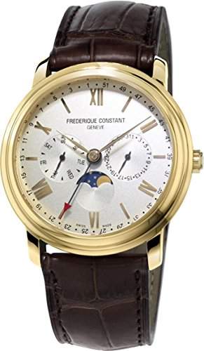 Frederique Constant Geneve Classic Business Timer FC-270SW4P5 Herrenarmbanduhr Sehr gut ablesbar
