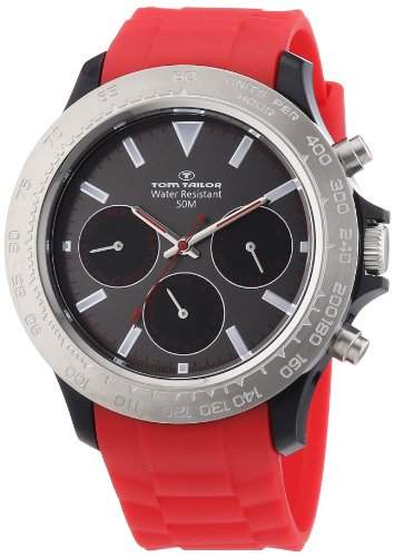 Tom Tailor Damen-Armbanduhr XL Chronograph Quarz Plastik 5411203