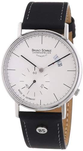 Bruno Soehnle Herren-Armbanduhr XL Rondo Analog Quarz Leder 17-13053-241