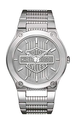 Harley-Davidson Signature Armbanduhr fuer Herren 76A134