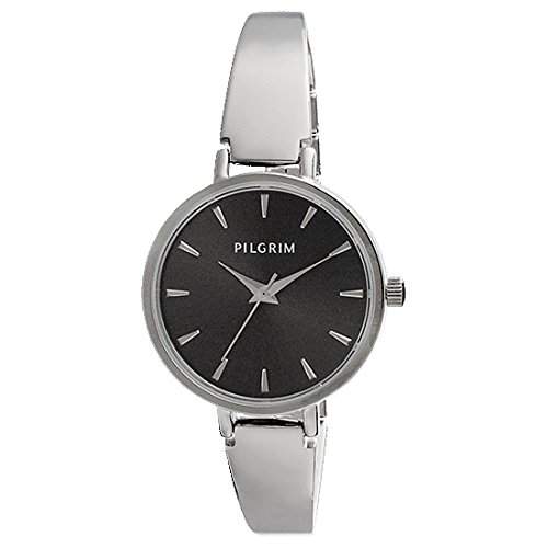 Pilgrim Damen-Armbanduhr XS Analog Quarz Silber 701436004