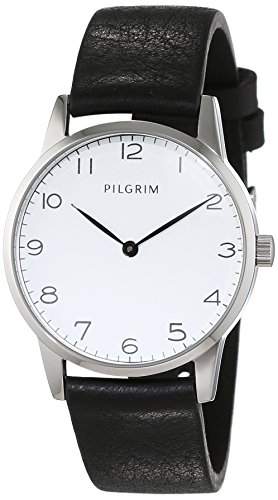 Pilgrim Damen-Armbanduhr Analog Quarz Leder 701536110