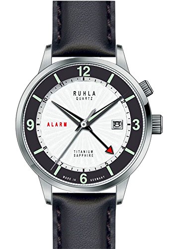 Garde by Ruhla Uhr Herren Titan Armbanduhr Modell Ruhla Alarm 34801 mit Weckfunktion