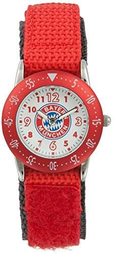 FC Bayern Muenchen 16551 Kids Uhr rot