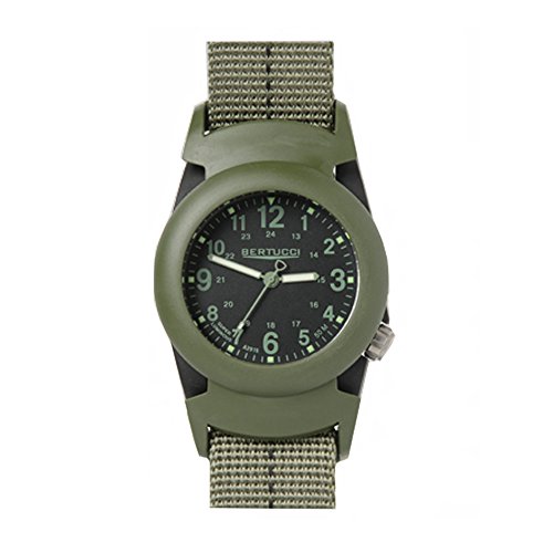 11047 Nr Bertucci Herren Polycarbonat Grau Nylon Band Schwarz Zifferblatt Smart Watch
