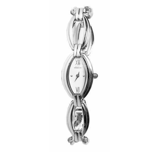 Michel Herbelin Damen 15mm Silber delstahl Armband Gehaeuse Uhr 17163 B11