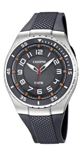 Calypso by Festina Herrenuhr grau, graues Armband Analogico Uhren Kollektion UK60631