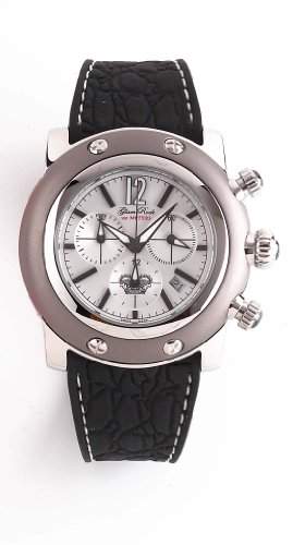 Glam Rock Damen-Armbanduhr XL Chronograph Silikon GR30100