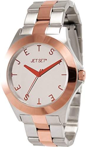 Jet Set - j69796 - 652 Damen-Armbanduhr 045J699 Analog silber Armband Stahl zweifarbig