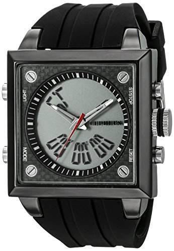 CEPHEUS Herren-Armbanduhr Analog Digital Quarz Silikon CP900-622A