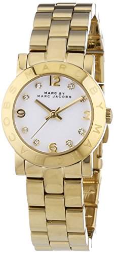 Marc Jacobs Damen-Armbanduhr Analog Quarz Edelstahl MBM3057