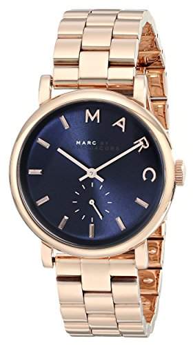 Marc Jacobs Damen-Armbanduhr Analog Quarz Edelstahl MBM3330