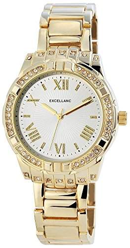 Excellanc Damen-Armbanduhr Analog Quarz verschiedene Materialien 150825000031