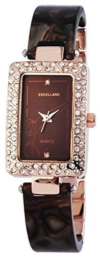Excellanc Damen-Armbanduhr Analog Quarz verschiedene Materialien 150837000033
