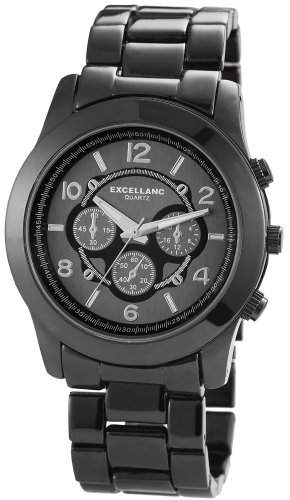 Excellanc Damen-Armbanduhr XL Analog Quarz verschiedene Materialien 150871000009