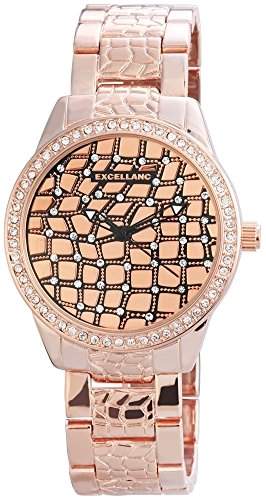 Excellanc Damen-Armbanduhr Analog Quarz verschiedene Materialien 150935500006