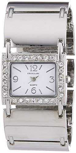 Excellanc Damen-Armbanduhr Analog Quarz verschiedene Materialien 180522000025