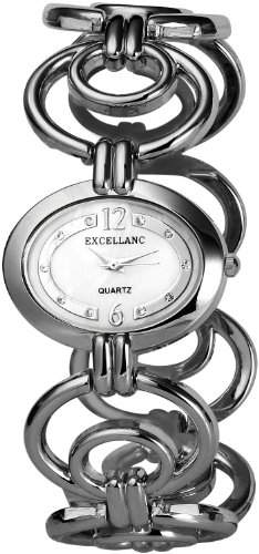 Excellanc Damen-Armbanduhr XS Analog Quarz verschiedene Materialien 180572000010