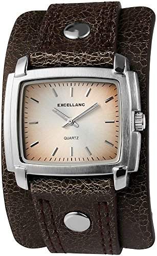 Excellanc Damen-Armbanduhr Analog Quarz verschiedene Materialien 195022500109
