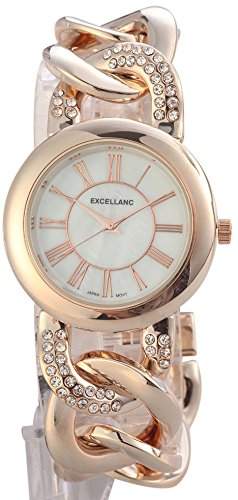 Excellanc Damen-Armbanduhr Analog Quarz verschiedene Materialien 150932000009